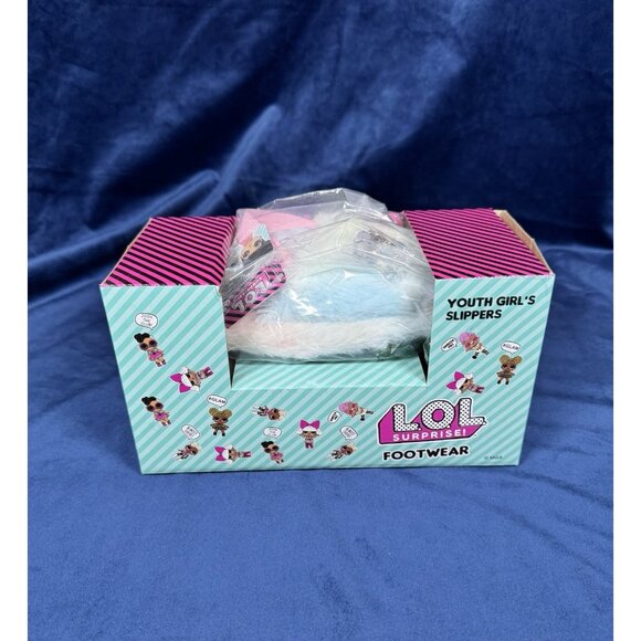 LOL Surprise Slippers NEW Youth 7/8 - Picture 1 of 3